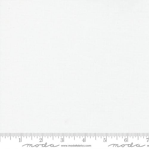 Moda Fabric Moda Bella Solids White  - The Sewing Studio