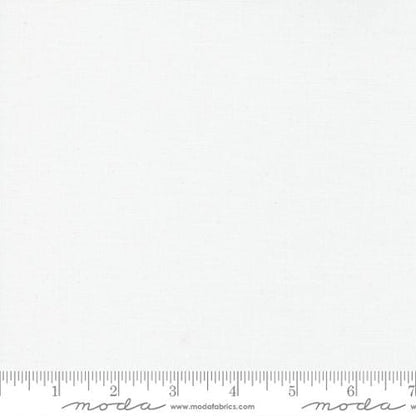 Moda Fabric Moda Bella Solids White  - The Sewing Studio