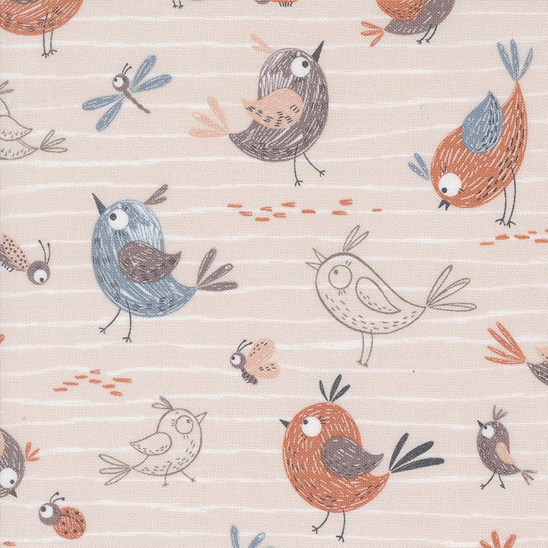 Moda Fabric Moda Chirp  - The Sewing Studio