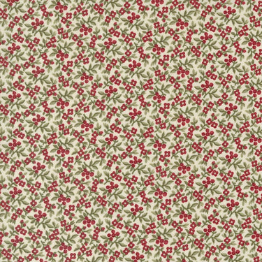 Moda Fabric Moda A Christmas Carol Bountiful Berries Snowflake 44359-11