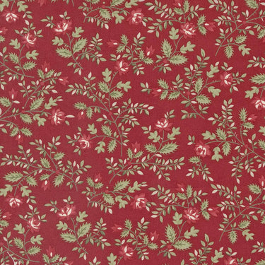 Moda Fabric Moda A Christmas Carol Silent Night Crimson 44358-13