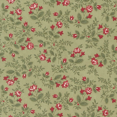 Moda Fabric Moda A Christmas Carol Silent Night Sage 44358-14