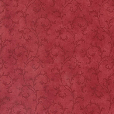 Moda Fabric Moda A Christmas Carol Swirl Soiree Crimson 44357-13