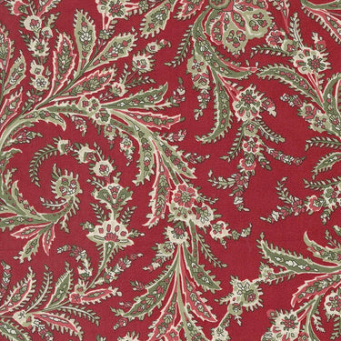 Moda Fabric Moda A Christmas Carol Whispering Winds Crimson 44353-13