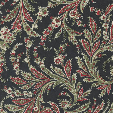 Moda Fabric Moda A Christmas Carol Whispering Winds Ebony 44353-16