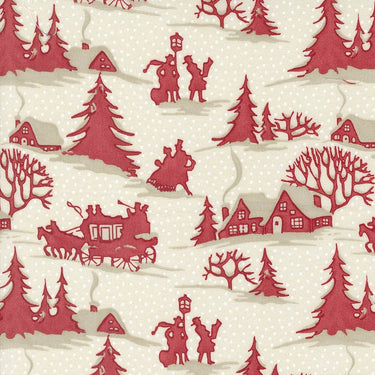 Moda Fabric Moda A Christmas Carol Winter Villages Snowflake 44351-11