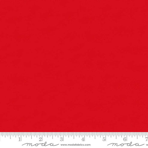 Moda Fabric Moda Bella Solids Red  - The Sewing Studio