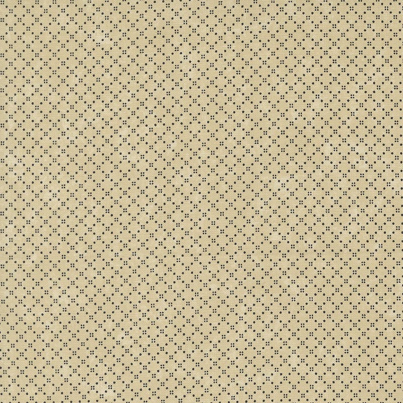 Moda Fabric Moda Blackbirds Nest Bird Seed Tan 9758-11  - The Sewing Studio