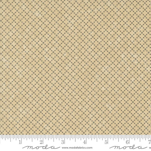 Moda Fabric Moda Blackbirds Nest Bird Seed Tan 9758-11  - The Sewing Studio