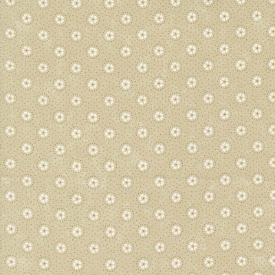 Moda Blackbirds Nest Daisies And Dots Tan Tonal 9752-21