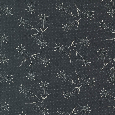 Moda Blackbirds Nest Dandelions Black 9750-19