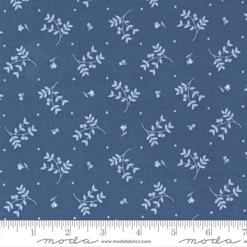 Moda Fabric Moda Blueberry Delight Fresh Berries Blueberry 3033-17  - The Sewing Studio