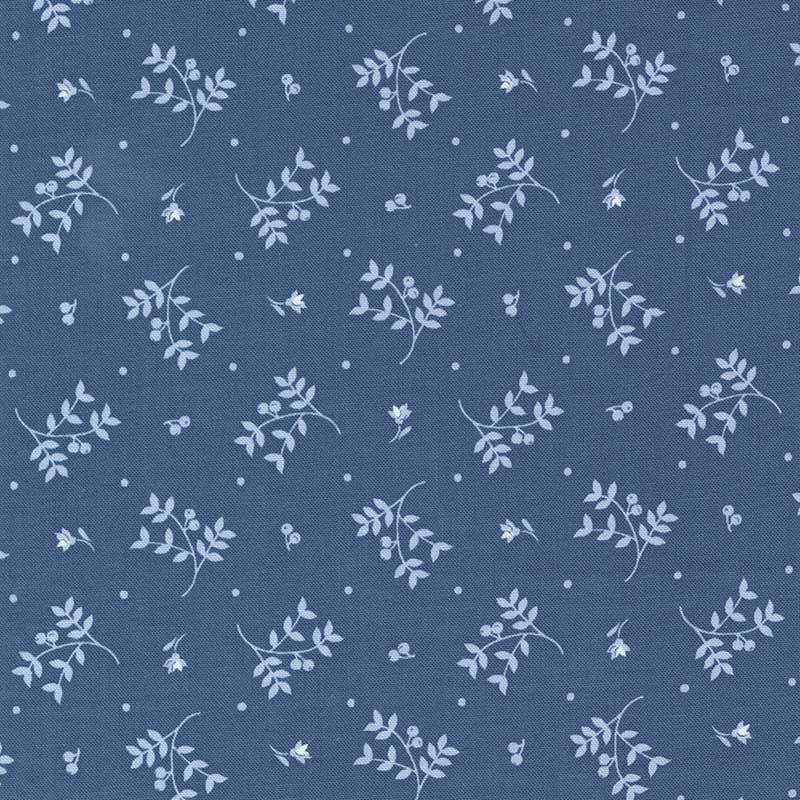 Moda Fabric Moda Blueberry Delight Fresh Berries Blueberry 3033-17  - The Sewing Studio