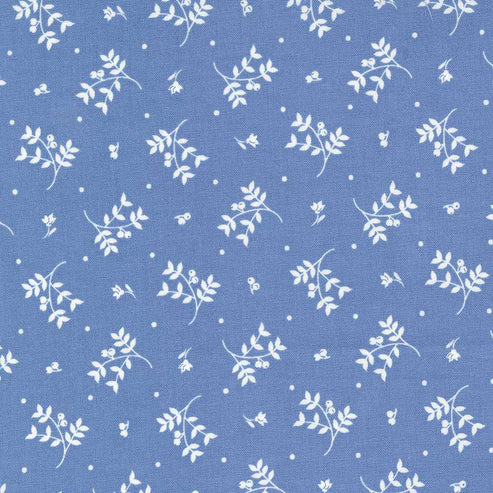 Moda Fabric Moda Blueberry Delight Fresh Berries Cornflower 3033-16  - The Sewing Studio