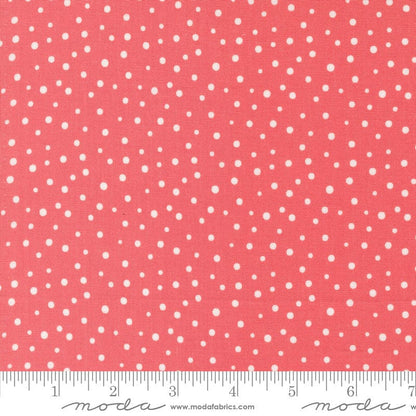 Moda Fabric Moda Cali And Co Dottie Dot Flamingo 29196-32