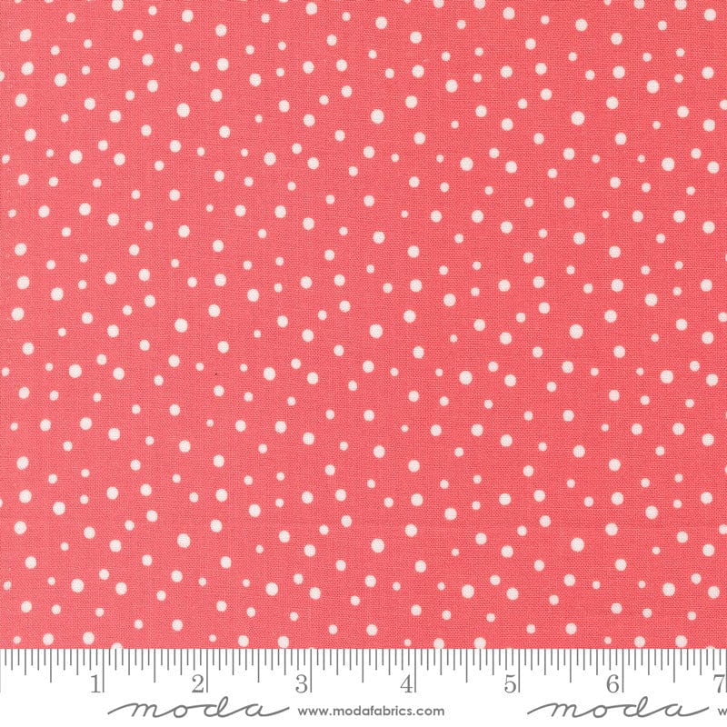 Moda Fabric Moda Cali And Co Dottie Dot Flamingo 29196-32