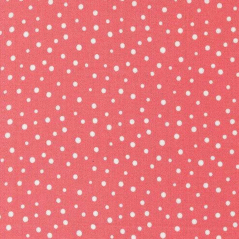 Moda Fabric Moda Cali And Co Dottie Dot Flamingo 29196-32