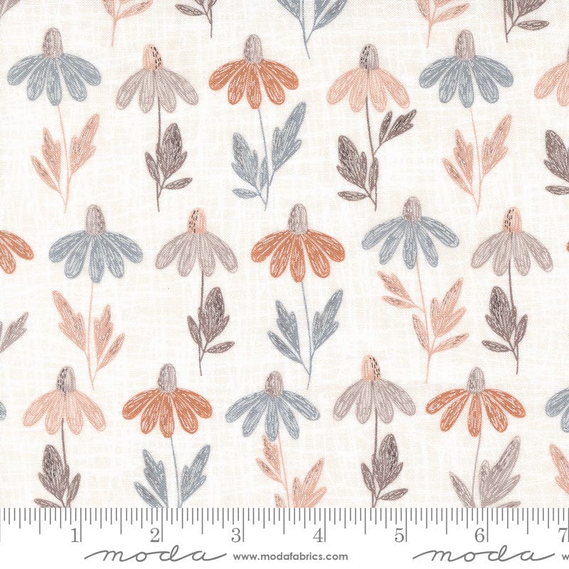 Moda Fabric Moda Chirp Daisy Field Cloud 39031-11