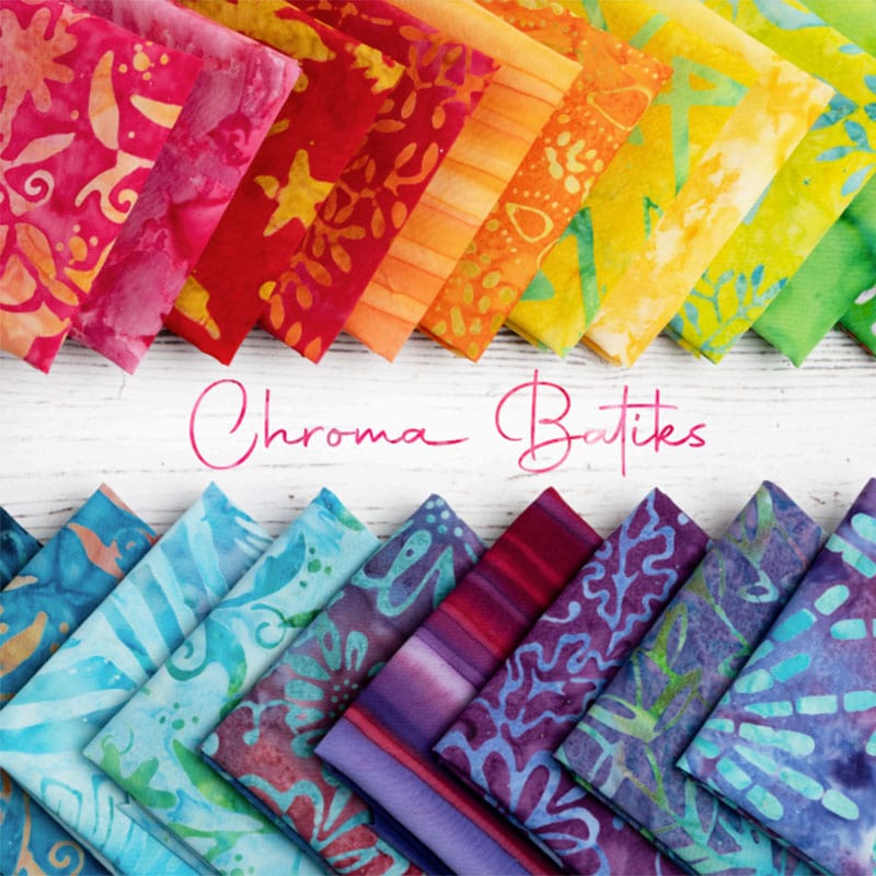 Moda Fabric Moda Chroma Batiks  - The Sewing Studio