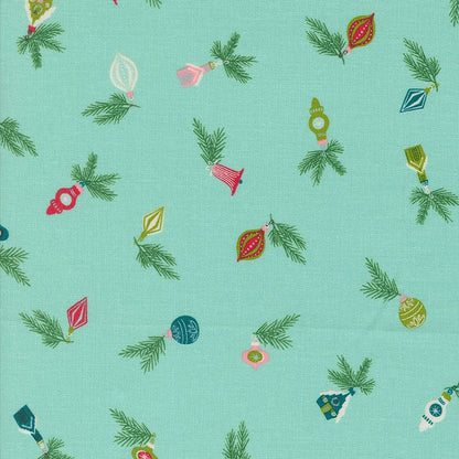 Moda Fabric Moda Cozy Wonderland Baubles Icicle 45593-17  - The Sewing Studio