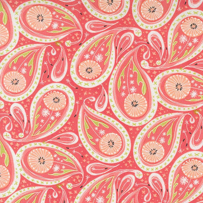 Moda Dandi Duo Paisley Coral 48753-15