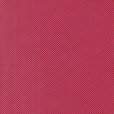 Moda Fabric Moda Dear Santa Mini Snowballs Crimson 49262-12