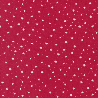 Moda Fabric Moda Dear Santa Stars Crimson 49260-12