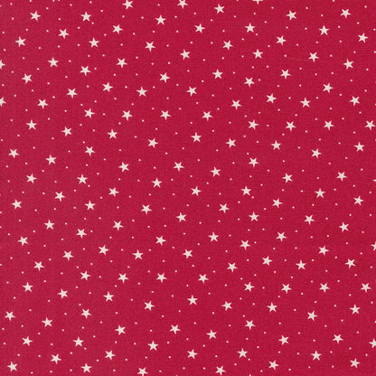 Moda Fabric Moda Dear Santa Stars Crimson 49260-12