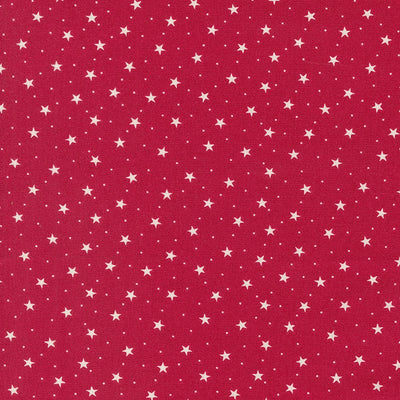 Moda Dear Santa Stars Crimson 49260-12