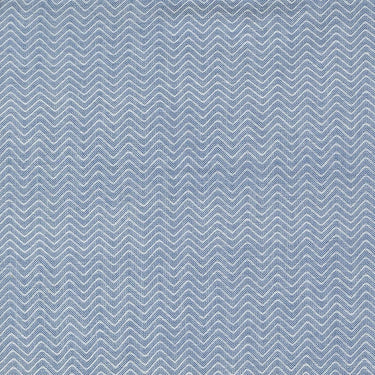 Moda Fabric Moda Denim Daisies Woven Cotton Blue Jeans Chevron 12222-17  - The Sewing Studio for sale UK - The Sewing Studio