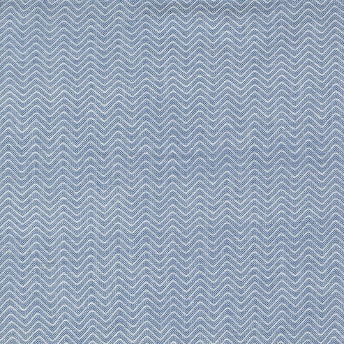 Moda Fabric Moda Denim Daisies Woven Cotton Blue Jeans Chevron 12222-17  - The Sewing Studio