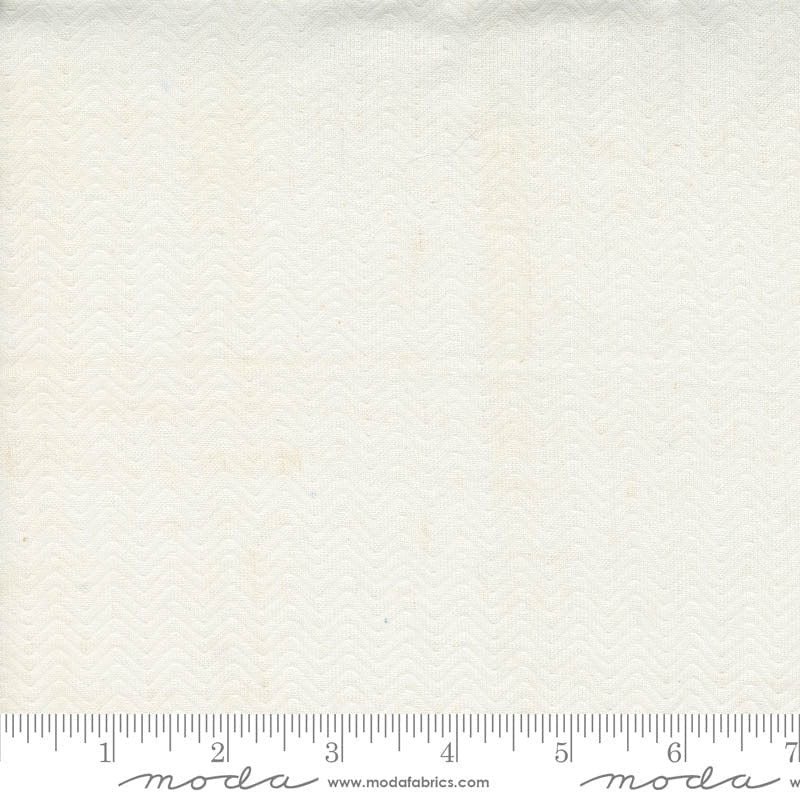 Moda Fabric Moda Denim Daisies Woven Cotton Daisy Chevron 12222-12  - The Sewing Studio