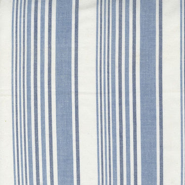 Moda Fabric Moda Denim Daisies Woven Cotton Daisy Stripe 12222-11  - The Sewing Studio for sale UK - The Sewing Studio