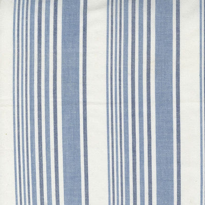 Moda Fabric Moda Denim Daisies Woven Cotton Daisy Stripe 12222-11  - The Sewing Studio