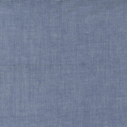 Moda Fabric Moda Denim Daisies Woven Cotton Midnight Jeans Crossweave 12222-24  - The Sewing Studio