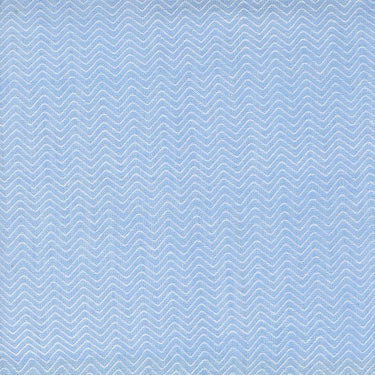 Moda Fabric Moda Denim Daisies Woven Cotton Stonewashed Chevron 12222-13  - The Sewing Studio for sale UK - The Sewing Studio