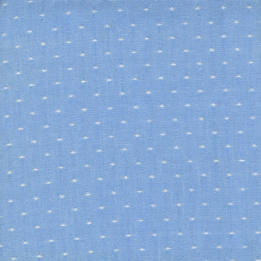 Moda Fabric Moda Denim Daisies Woven Cotton Stonewashed Dot 12222-15  - The Sewing Studio for sale UK - The Sewing Studio