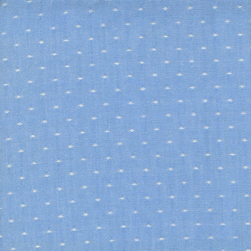 Moda Fabric Moda Denim Daisies Woven Cotton Stonewashed Dot 12222-15  - The Sewing Studio