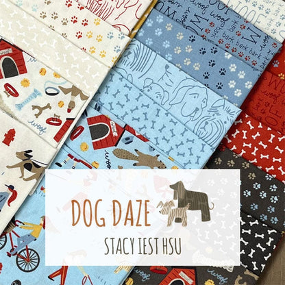 Moda Fabric Moda Dog Daze  - The Sewing Studio