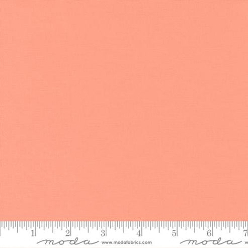 Moda Fabric Moda Fabric Bella Solids Peach Blossom 9900 297  - The Sewing Studio