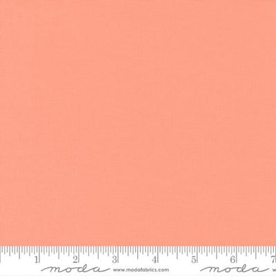 Moda Fabric Bella Solids Peach Blossom 9900 297