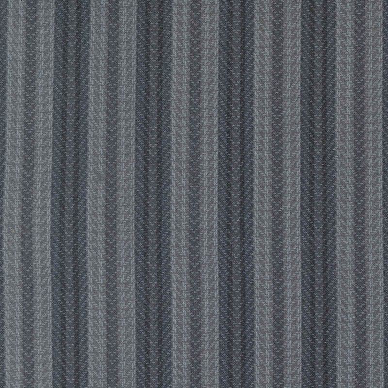 Moda Fabric Moda Farmhouse Flannels III Blanket Stripe Graphite 49275-15F  - The Sewing Studio