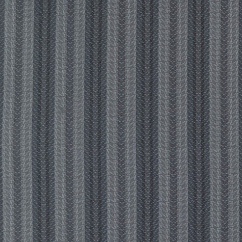 Moda Fabric Moda Farmhouse Flannels III Blanket Stripe Graphite 49275-15F  - The Sewing Studio