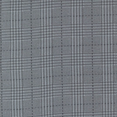 Moda Farmhouse Flannels III Box Check Grey Pewter 49277-24F