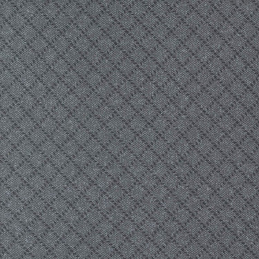 Moda Fabric Moda Farmhouse Flannels III Diamond Grid Graphite 49271-15F  - The Sewing Studio for sale UK - The Sewing Studio