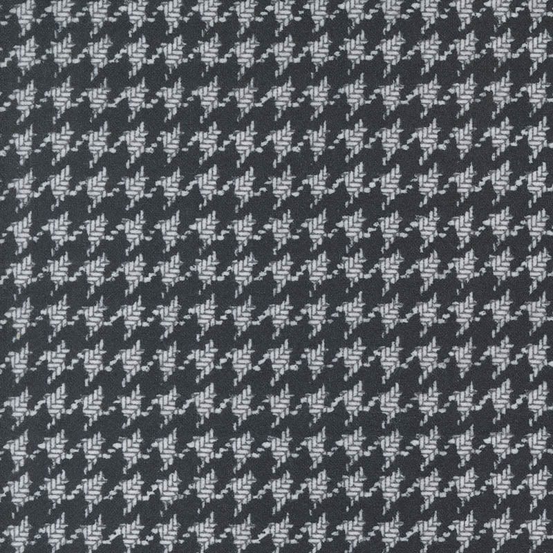 Moda Fabric Moda Farmhouse Flannels III Houndstooth Black 49270-16F  - The Sewing Studio