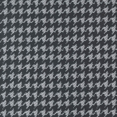 Moda Farmhouse Flannels III Houndstooth Black 49270-16F