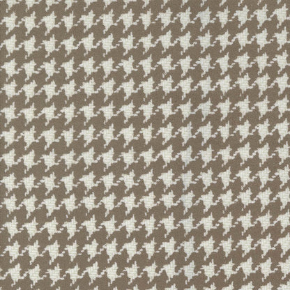 Moda Fabric Moda Farmhouse Flannels III Houndstooth Cocoa 49270-13F  - The Sewing Studio