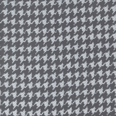 Moda Farmhouse Flannels III Houndstooth Graphite 49270-15F