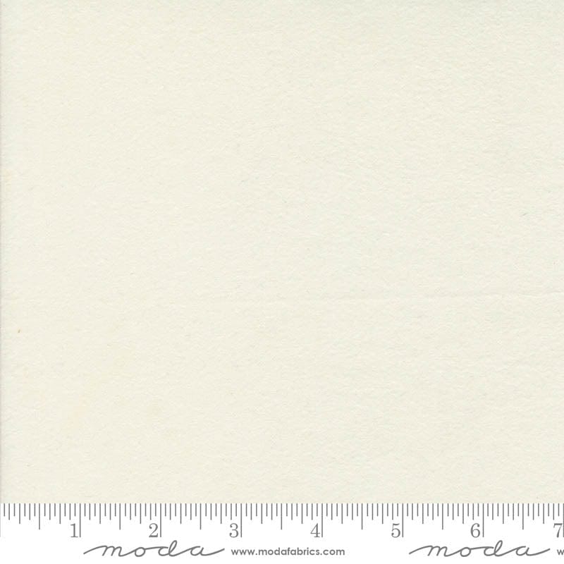 Moda Fabric Moda Farmhouse Flannels III Muslin Eggshell F1040-78  - The Sewing Studio